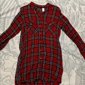 Flannel dress